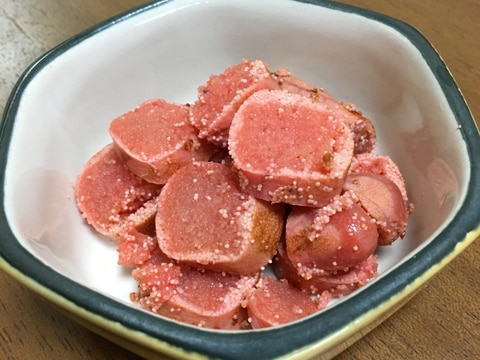 フライパンで半熟☆焼き明太子(たらこ)